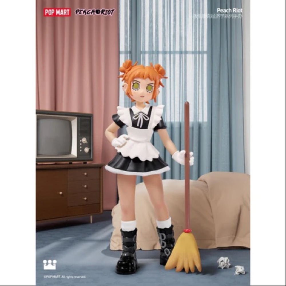 🧹 Rush Hour Peach 🍑 Riot open box confirmed!✅ Collectible housekeeping